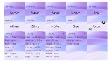 Vorschau - Spiele - Lesespiel zu den Lauten Ö Ü Ä äu - Seite 2