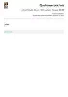 Vorschau - Arbeitsblätter - Artikel-Tabelle: Advent - Weihnachten - Neujahr A1/A2 - Seite 1
