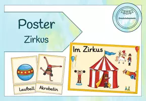 Vorschau - Poster - Poster/Tafelmaterial - Zirkus - Seite 1