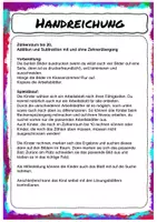 Vorschau - Arbeitsblätter - Rechenspaziergang Frühling ZR20 mit und ohne Zehnerübergang - Seite 2