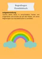 Vorschau - Arbeitsblätter - Fingerfarben-Fun: Kreative Kunst für Grundschüler! - Seite 1