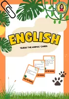 Vorschau - Spiele - 'Guess the Animal' Cards | Animal Description Game | Vocabulary - Deckblatt
