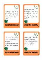 Vorschau - Spiele - 'Guess the Animal' Cards | Animal Description Game | Vocabulary - Seite 3