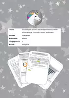 Vorschau - Klassenarbeiten - Aufsatz Materialgestütztes Informieren, Thema Halloween - Deckblatt