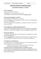 Vorschau - Arbeitsblätter - Jugendarbeitsschutzgesetz mit Differenzierung - Deckblatt