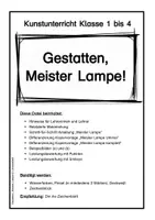 Vorschau - Unterrichtsreihen - Kunstidee: Porträt Osterhase - Gestatten, Meister Lampe! Kunstprojekt zu Ostern, Osterhase, Frühling Klasse 1 bis 4 - Seite 2