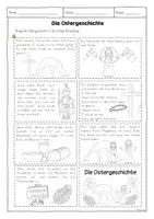 Vorschau - Arbeitsblätter - Ostergeschichte Arbeitsblätter - Seite 1