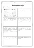 Vorschau - Arbeitsblätter - Ostergeschichte Arbeitsblätter - Seite 3