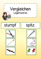 Vorschau - Fördermaterial/Inklusion - Materialpaket Vergleichen - Legematerial - Seite 1