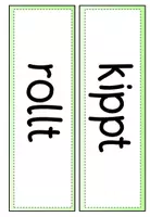 Vorschau - Fördermaterial/Inklusion - Vergleichen rollt oder kippt - Legematerial - Seite 1