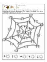 Aperçu - Apprentissages en autonomie - Cahier passe-temps d'Halloween - Page 3