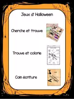 Aperçu - Feuilles d'exercices - Cherche et trouve - Page de couverture