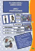 Vorschau - Poster - Flashcards/Wordcards jobs/professions - Deckblatt