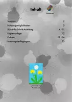 Vorschau - Mal- und Bastelvorlagen - Löwenzahn und Pusteblume - Schritt-für-Schritt-Anleitung - Seite 1