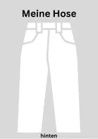 Vorschau - Mal- und Bastelvorlagen - Designe deine Hose - Vorlage - Seite 2