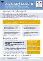 Aperçu - Inclusion - Formulaires Cerfa pour dossier MDPH - Page de couverture