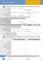 Aperçu - Inclusion - Formulaires Cerfa pour dossier MDPH - Page 1