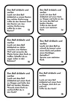 Vorschau - Aufgabenkarten - Basketball: Erwärmung Dribbling Karten - Seite 3