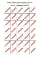 Vorschau - Spiele - Bingo Kleinbuchstaben mit Flashcards - Seite 3