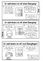 Vorschau - Arbeitsblätter - Einführung der schriftlichen Subtraktion - Seite 2