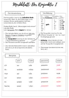 Vorschau - Arbeitsblätter - Grammatik - Konjunktiv I & II (Merkblätter und Übungen) - Seite 1