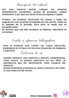 Vista previa - Juegos / Gamificación - Lapbook animals. Esp Ing - página 1
