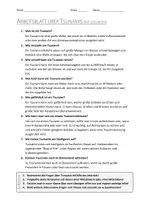 Vorschau - Arbeitsblätter - AB mit Fragen zum Thema "Tsunamis" + Lösungsblatt + Mindmap + Infografik - Seite 3