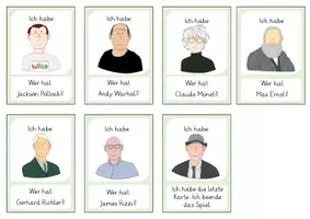 Vorschau - Spiele - Spiel "Ich habe ... - Wer hat ...?" KünstlerInnen - Seite 3