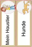 Vorschau - Fördermaterial/Inklusion - Haustiere - Seite 1