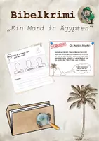 Vorschau - Stundenentwürfe - Mose Bibelkrimi: Ein Mord in Ägypten - Klasse 3 - Deckblatt