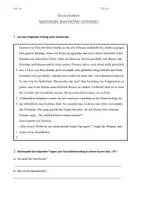 Vorschau - Test - KA "Spannende Geschichten" + Bewertungsbogen + Checkliste - Seite 1