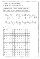 Vorschau - Arbeitsblätter - SPRING & EASTER - Lesespurgeschichte - Englisch - Seite 3
