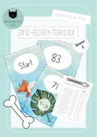 Vorschau - Arbeitsblätter - Dino-Rechen-Merklauf1 - Deckblatt