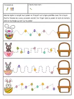 Aperçu - Apprentissages en autonomie - Cahier Pâques couleurs - Page 2
