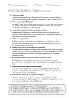 Vorschau - Arbeitsblätter - AB mit Fragen zum Thema "Utopien" + Lösungsblatt + Mindmap + Infografik - Seite 3
