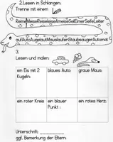 Vorschau - Arbeitsblätter - Lesehausaufgabe 19 - mit ei und au - Seite 1
