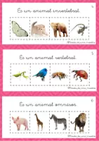 Vista previa - Refuerzo / NEE / Materiales de apoyo - Joc: classificació d'animals - avaluació - página 2