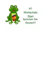 Vorschau - Unterrichtsreihen - Wortschatz A1_08 Sprechen Sie Deutsch - Deckblatt