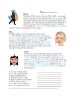 Vorschau - Text - Passato Prossimo con Essere: Italienische reflexive Verben. Text - Deckblatt