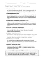 Vorschau - Arbeitsblätter - AB mit Fragen zum Thema "Vereine" + Lösungsblatt + Mindmap + Infografik - Seite 3