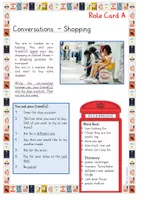 Vorschau - Arbeitsblätter - London: Writing a dialogue - shopping - Seite 2