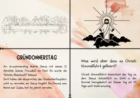 Vorschau - Merkblätter - Osterwoche: Karteikarten mit Bild-Text-Zuordnung - Seite 3