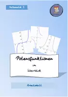 Vorschau - Arbeitsblätter - Potenzfunktionen im Überblick - Deckblatt