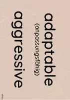 Vorschau - Poster - Flashcards - 25 Personality traits - Seite 2