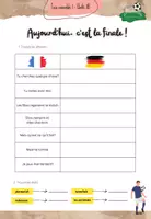 Vorschau - Arbeitsblätter - Texterarbeitung: Aujourd'hui, c'est la finale! (Tous ensemble 1 - Unité 3B) - Seite 1