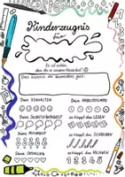 Vorschau - Anderer Materialtyp - Kinderzeugnis individuell und kindgerecht zu gestalten - Seite 1
