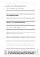 Vorschau - Arbeitsblätter - AB mit Fragen zum Thema "Wasserstoff" + Lösungsblatt + Mindmap + Infografik - Deckblatt