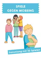 Vorschau - Spiele - Spiele gegen Mobbing - Sammlung mit 30 Spielen - Deckblatt
