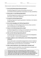 Vorschau - Arbeitsblätter - AB mit Fragen zum Thema "Weihnachtsgeschichte" + Lösungsblatt + Infografik - Seite 2