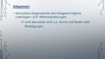 Vorschau - Arbeitsblätter - Abschreibungen auf Sachanlagen - Seite 3